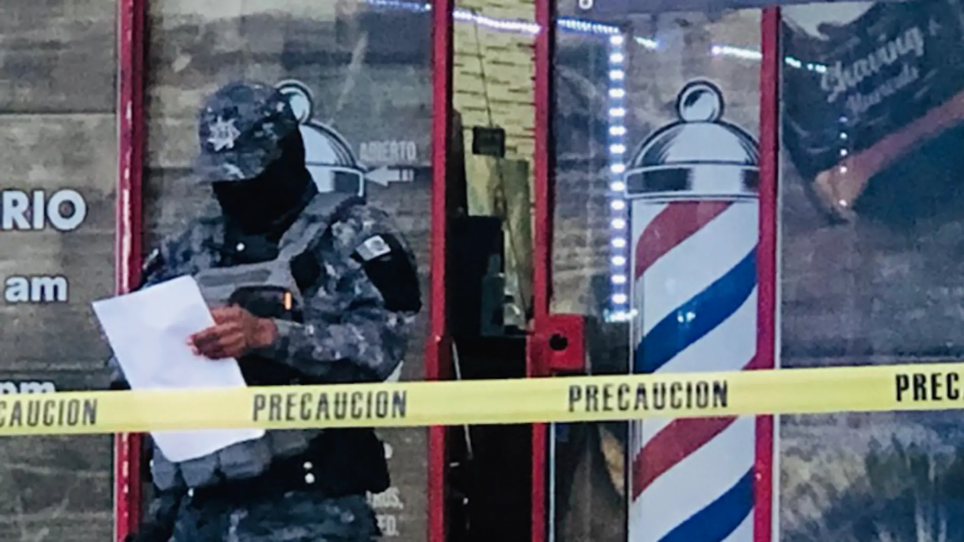 En una barbería en el municipio de Guadalupe se registró un ataque armado en el que murieron cuatro personas